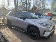 Toyota Rav 4 2019–2025 гг. Боковые Подножки OEM V1A (2 шт, Алюминий) фото 11