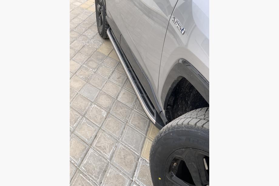 Toyota Rav 4 2019–2025 гг. Боковые Подножки OEM V1A (2 шт, Алюминий) Фото 9