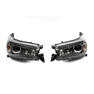 Передние фары OEM V1 2015-2019 (LED, 2 шт) Toyota Hilux 2015- гг. фото 3