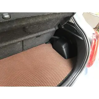 Коврик багажника (EVA, кирпичный) Toyota Yaris 2010-2020 гг. фото 3