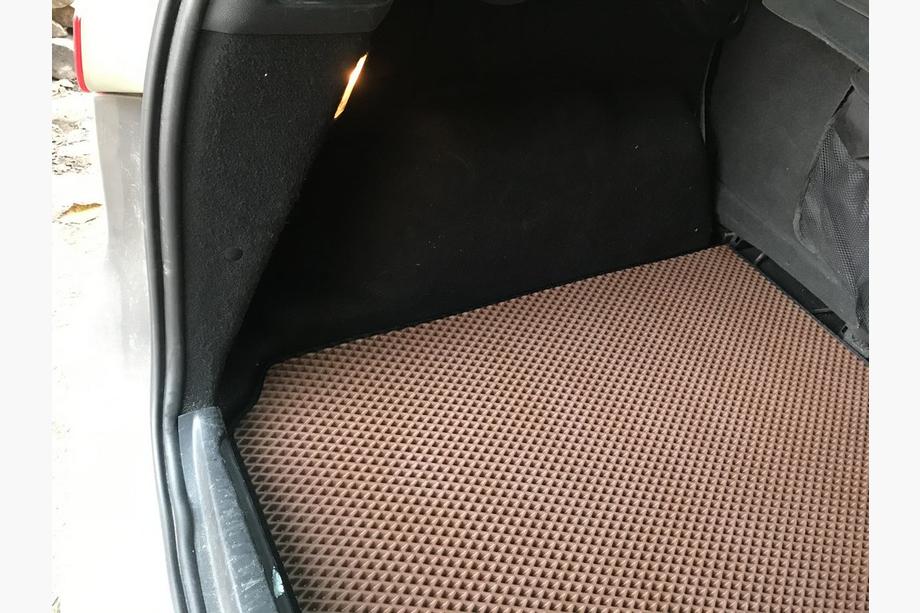 Renault Scenic/Grand 2009-2016 гг. Коврик багажника (EVA, кирпичный, 5 мест) Grand Фото 2