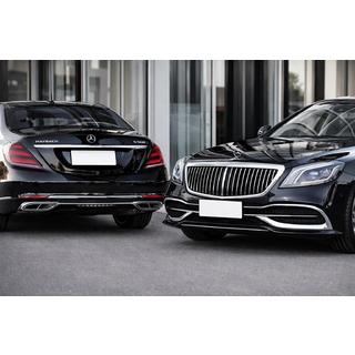 Комплект обвеса для Maybach (2018-2022, без оптики) Mercedes S-class W222 2013-2022 гг. фото 1