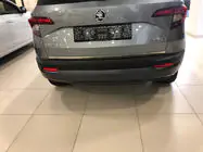 Skoda Karoq 2018- гг. Накладка на багажник нержавейка фото 3