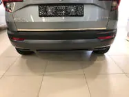 Skoda Karoq 2018- гг. Накладка на багажник нержавейка фото 4