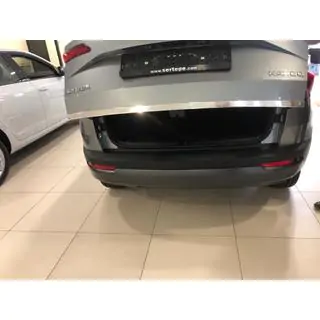 Накладка на багажник нержавейка фото 2
