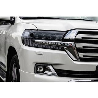 Передние Фары 2016+ (Bugatti) Toyota Land Cruiser 200 2007-2021 гг. фото 1