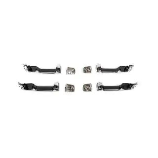 Дверные ручки в сборе 2015-2021 (Хром, 4 шт) Toyota Land Cruiser 200 2007-2021 гг. фото 3