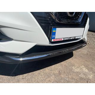 Накладка на передний бампер из нержавеющей стали (2017↗︎) фото 3