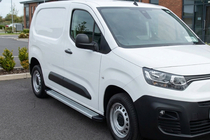 Peugeot Partner/Rifter 2019- гг. Боковые Подножки Maya V2 (2 шт., Алюминий) фото 1