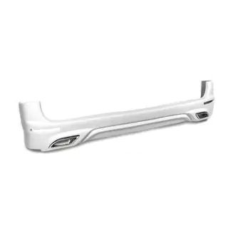Накладка на задний бампер (грунтованная под покраску) Mercedes Sprinter W907/W910 2018- гг. фото 1