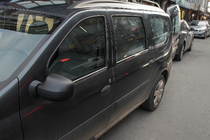 Renault Logan MCV 2005-2013 гг. Наружные Окантовки Стекол Нержавейка (4 шт) OmsaLine - Итальянская Нержавейка фото 3