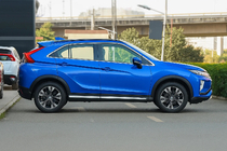 Mitsubishi Eclipse Cross 2017- гг. Молдинги дверные OmsaLine (4 шт., нержавейка) фото 4