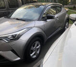 Toyota C-HR 2016-2023 гг. Ветровики с хромированным молдингом (4 шт, Niken) фото 2