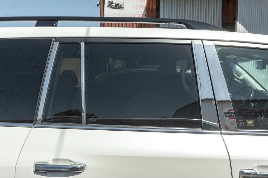 Lexus LX570/450d 2008-2022 гг. Полный комплект накладок на окна и стойки нержавейка Фото 13