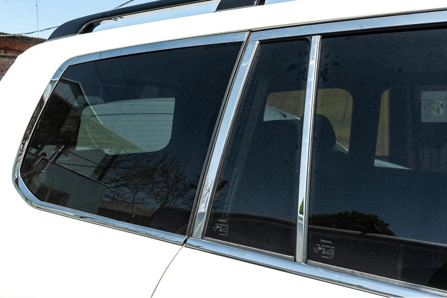 Lexus LX570/450d 2008-2022 гг. Полный комплект накладок на окна и стойки нержавейка Фото 6