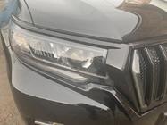 Toyota Land Cruiser Prado 150 2009-2023 гг. Решетка радиатора 2017↗ LED (Zeus Black, с черными ресницами) фото 6