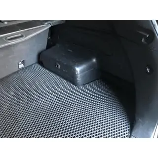 Коврик в багажник EVA (5-местный, черный) Chevrolet Captiva 2006-2019 гг. фото 3