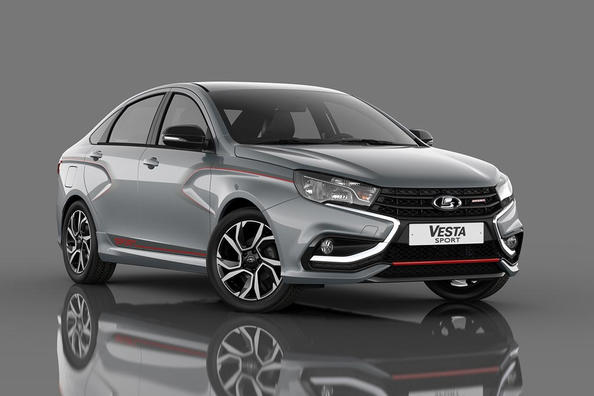 Спортивная модификация седана Lada Vesta Sport