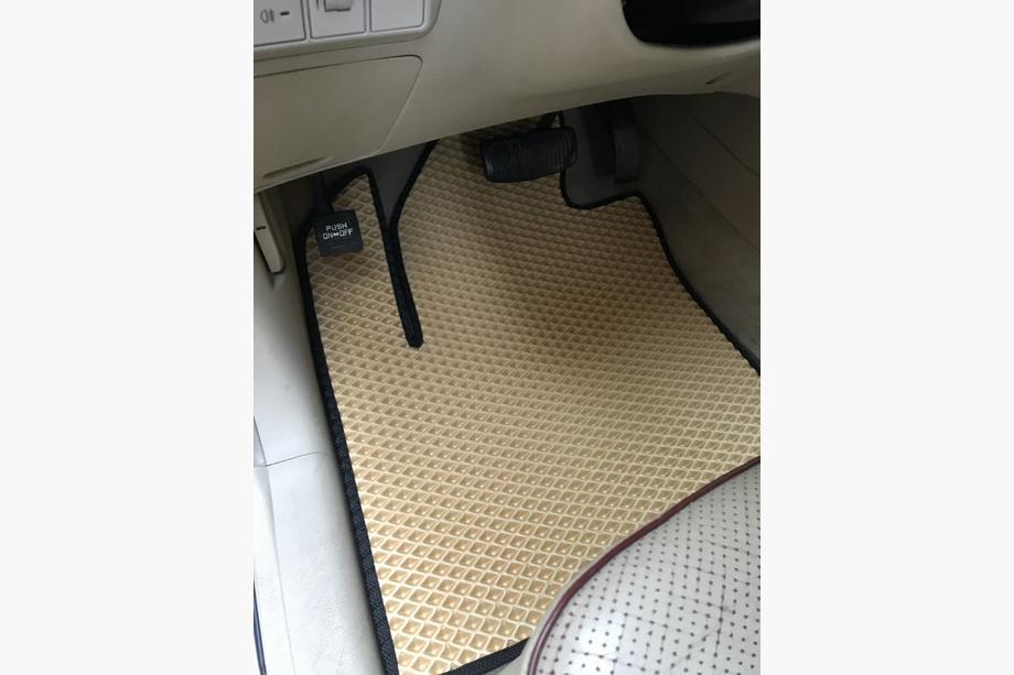 Hyundai Santa Fe 2 2006-2012 гг. Коврики EVA (Бежевые) 2006-2010 Фото 6
