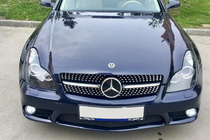Mercedes CLS C219 2004-2010 гг. Передняя решетка радиатора (2005-2008, Diamond Silver) фото 1