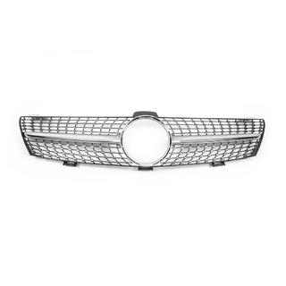 Передняя решетка радиатора (2005-2008, Diamond Silver) Mercedes CLS C219 2004-2010 гг. фото 2