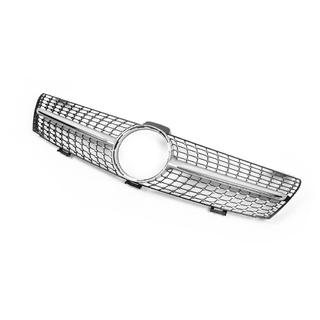 Передняя решетка радиатора (2005-2008, Diamond Silver) Mercedes CLS C219 2004-2010 гг. фото 4