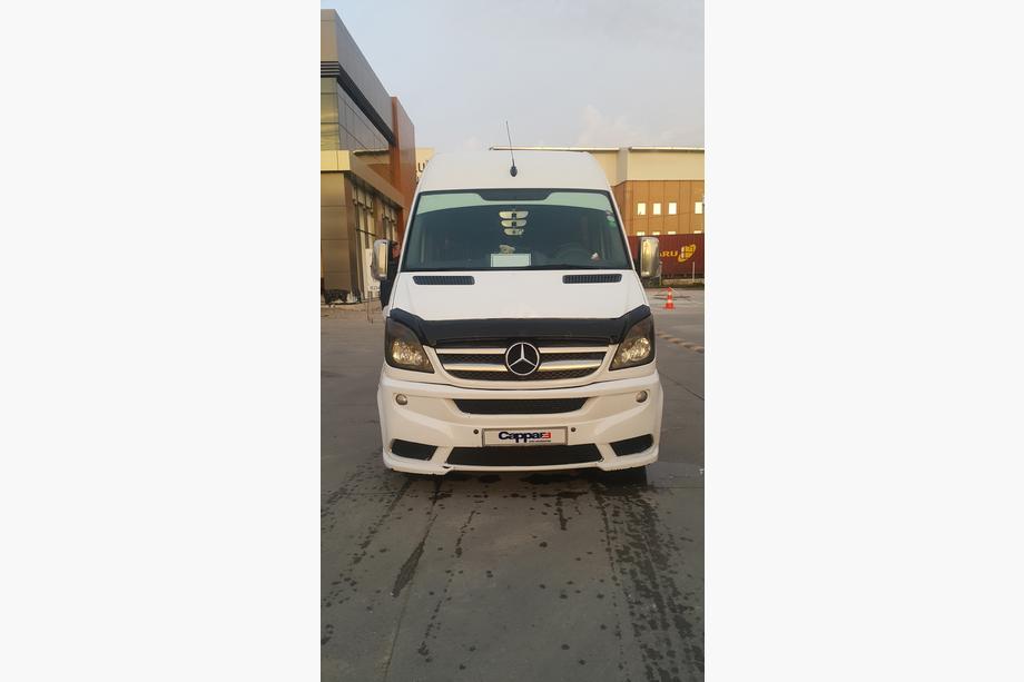 Mercedes Sprinter W906 2006–2018 гг. Дефлектор капота 2006-2013 (EuroCap) Фото 3