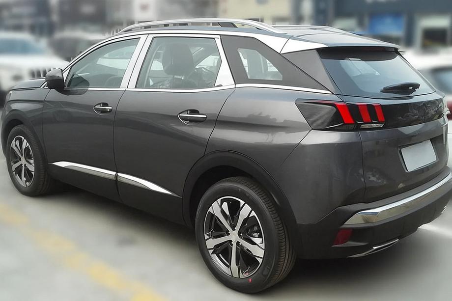Peugeot 3008 2016-2023 гг. Накладки на дверные стойки из нержавеющей стали Фото 2