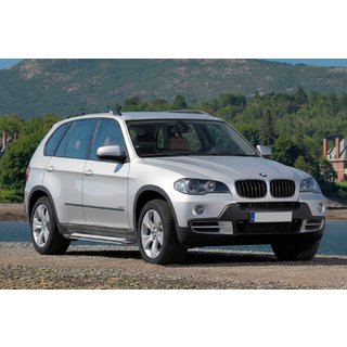 Боковые Подножки Rainbow (2 шт., Алюминий) BMW X5 E70 2007-2013 гг. фото 1