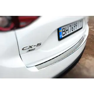 Накладка на задний бампер Carmos нержавейка Mazda CX-5 2017–2025 гг. фото 1