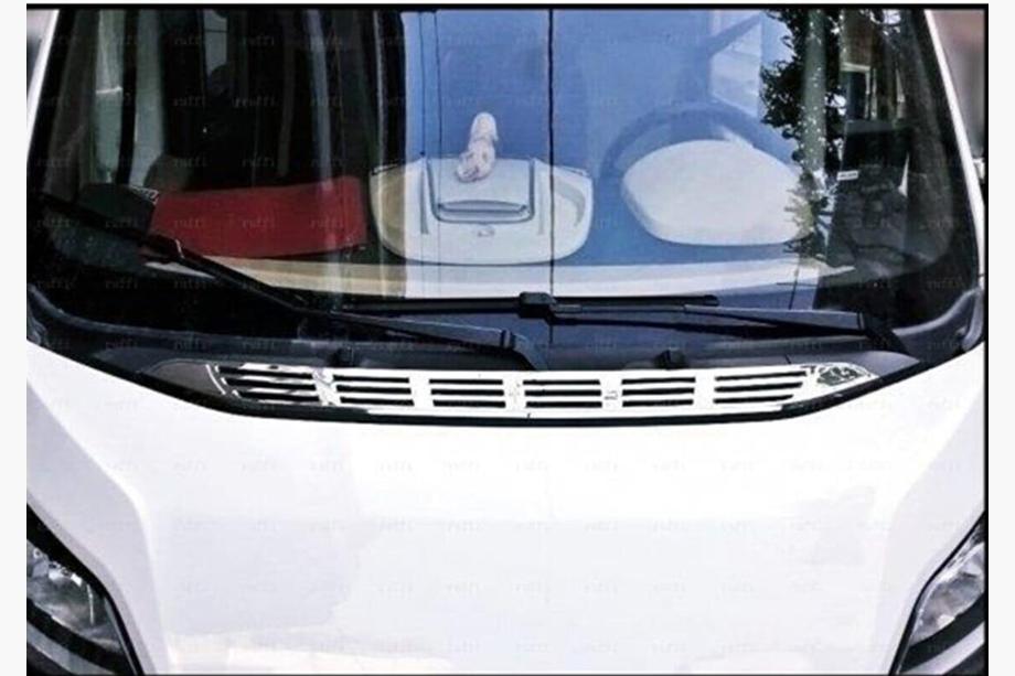 Citroen Jumper 2007-2025 гг. Накладка на Воздуховод Нержавеющая Сталь Image