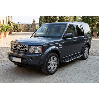 Боковые пороги Bosphorus Grey (2 шт., алюминий) Land Rover Discovery IV 2009-2017 гг. фото 1