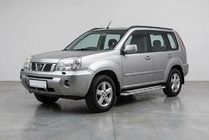 Nissan X-trail T30 2002-2007 гг. Боковые Подножки Maydos V2 (2 шт., Алюминий) фото 1