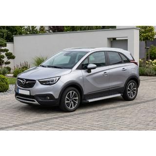 Боковые Подножки Maya V2 (2 шт., Алюминий) Opel Crossland X 2017-2024 гг. фото 1