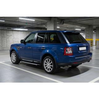 Боковые пороги Bosphorus Grey (2 шт., алюминий) Range Rover Sport 2005-2013 гг. фото 1