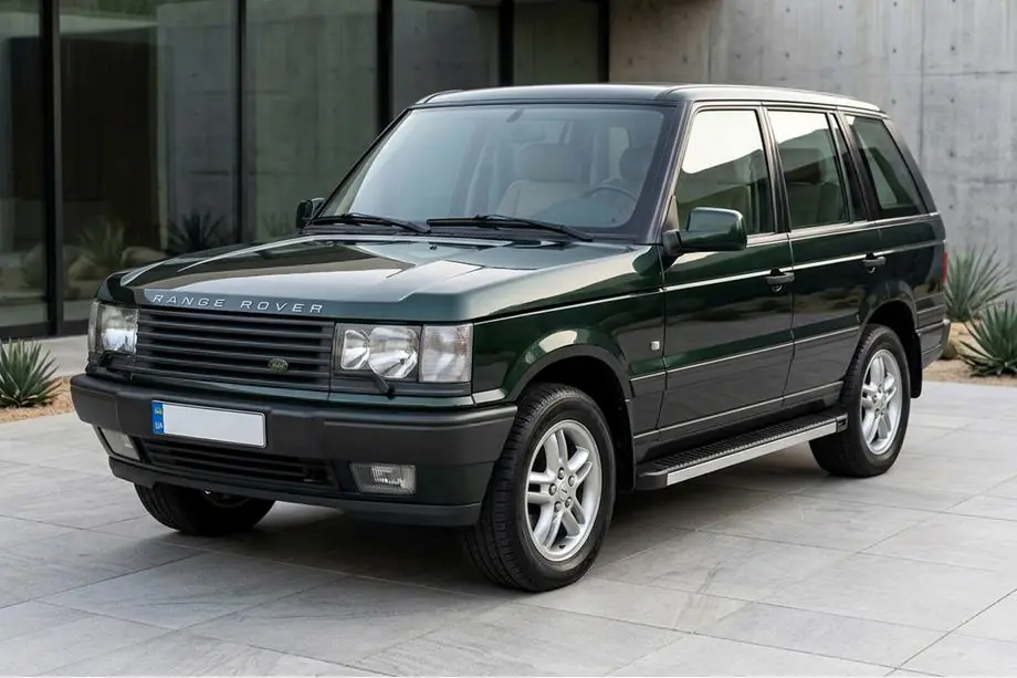 Range Rover II P38A 1997-2002 гг. Боковые Подножки Maya V1 (2 шт., Алюминий) Image