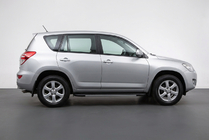 Toyota Rav 4 2006-2013 гг. Боковые пороги Bosphorus Grey (2 шт., алюминий) фото 1