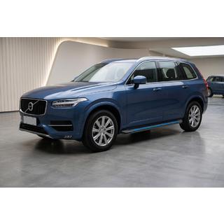 Боковые Подножки Maya Blue (2 шт., Алюминий) Volvo XC90 2015- гг. фото 1