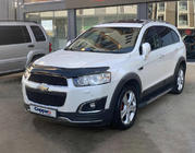 Chevrolet Captiva 2006-2019 гг. Дефлектор капота 2012+ EU (EuroCap) фото 2