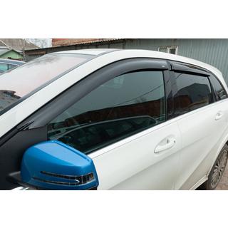 Ветровики на окна (4 шт, HIC) Mercedes B-class W246 2011-2018 гг. фото 1