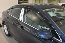 Volkswagen Passat B8 2015-2023 гг. Ветровики SD (4 шт, HIC) фото 1
