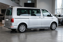 Volkswagen T6 2015-2024 гг. Боковые пороги Bosphorus Grey (2 шт., алюминий) фото 1
