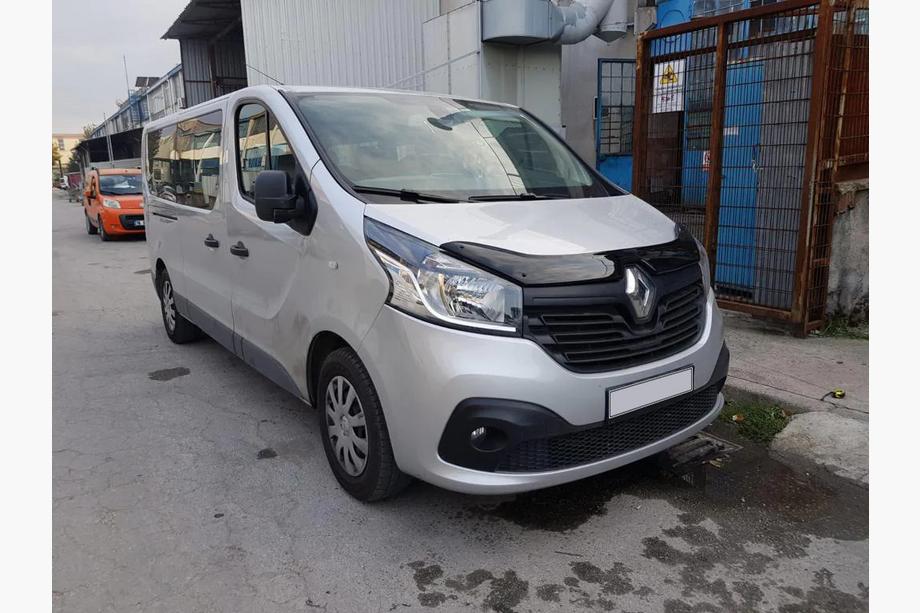 Renault Trafic 2015- гг. Дефлектор капота (2015-2019, EuroCap) Фото 3