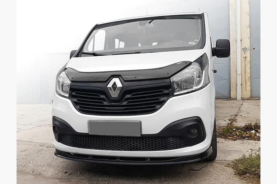 Renault Trafic 2015- гг. Дефлектор капота (2015-2019, EuroCap) Фото 9
