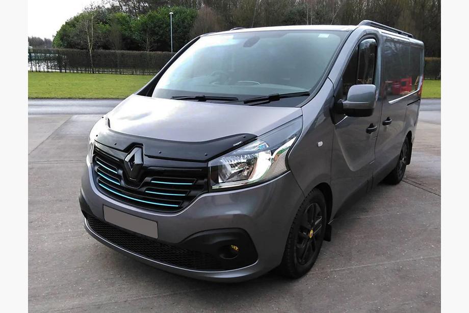 Renault Trafic 2015- гг. Дефлектор капота (2015-2019, EuroCap) Фото 5