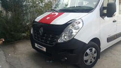 Renault Master 2011-2023 гг. Дефлектор капота 2015-2019 (EuroCap) фото 10