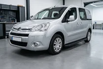 Citroen Berlingo 2008-2018 гг. Боковые Подножки Tayga Black (2 шт., Алюминий) фото 1
