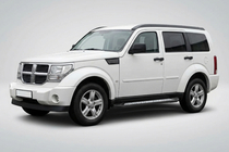 Dodge Nitro 2006-2011 гг. Боковые пороги New Vision Black (2 шт., алюминий) фото 1
