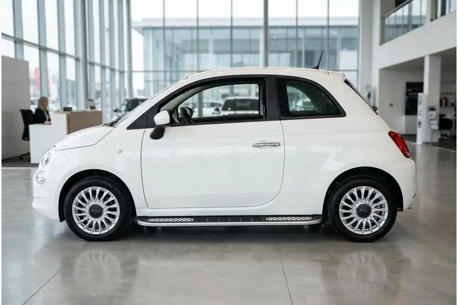 Fiat 500/500L 2013-2022 гг. Боковые Подножки Tayga V2 (2 шт., Алюминий) Image