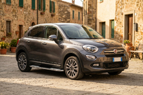 Fiat 500X 2014-2024 гг. Боковые Подножки Tayga V2 (2 шт., Алюминий) фото 1